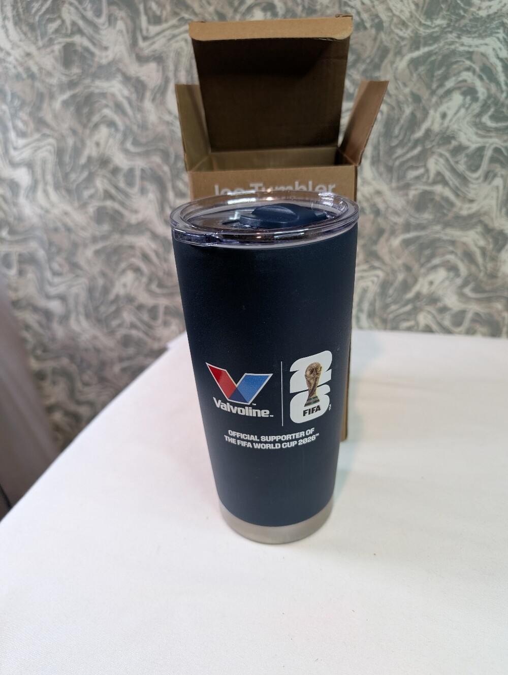 NIB Valvoline Stainless Steel Tumbler 20oz